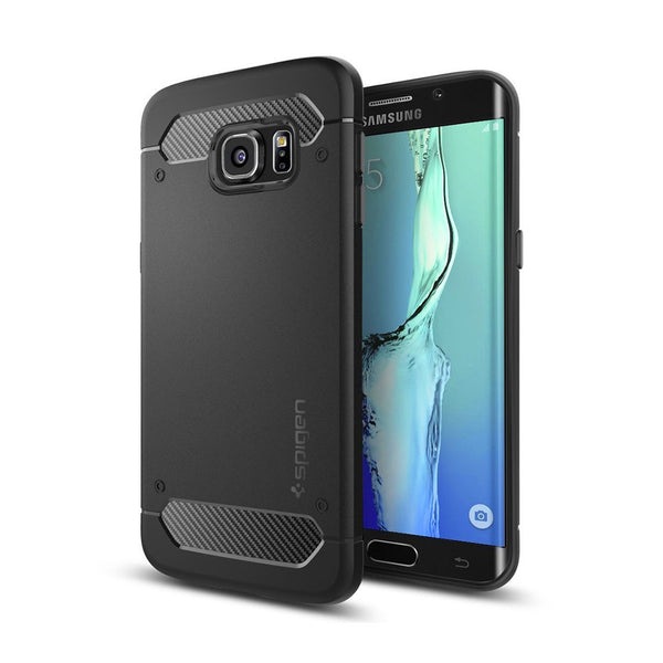 Spigen Galaxy S6 Edge Plus Rugged Capsule - Negro