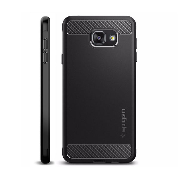 Spigen Galaxy A7 2016 Rugged Armor - Negro
