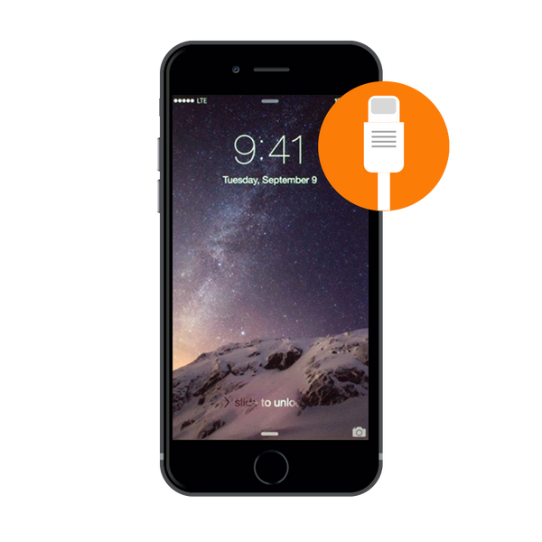 Cambio Jack de Carga iPhone 6 Plus