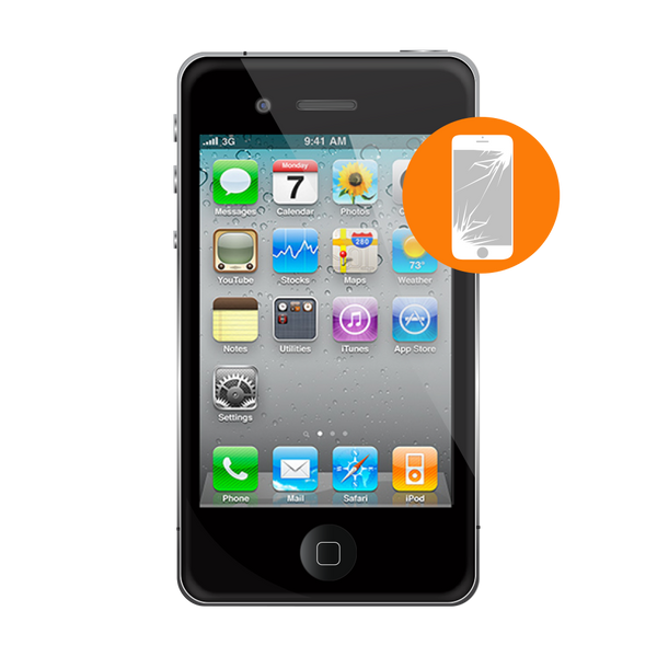 Cambio de Pantalla Gorilla Glass + LCD iPhone 4