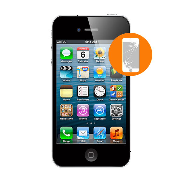Cambio de Pantalla Gorilla Glasss + LCD iPhone 4S