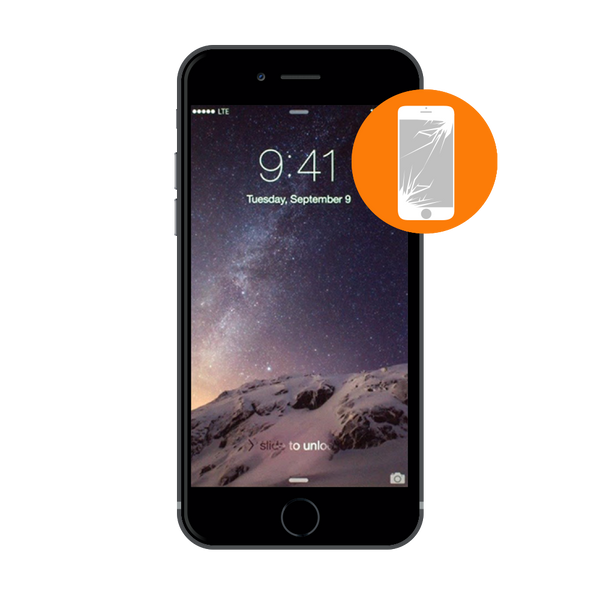 Cambio de Pantalla Gorilla Glasss + LCD iPhone 6 Plus