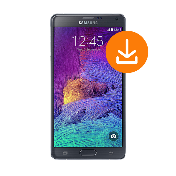 Carga de Software Galaxy Note 4