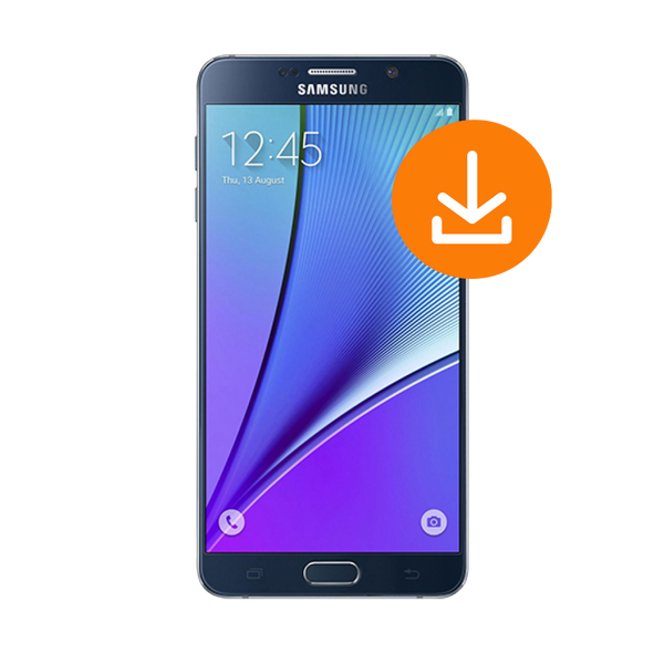 Carga de Software Galaxy Note 5