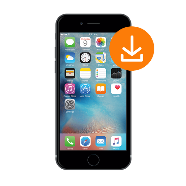 Carga de Software iPhone 6s Plus